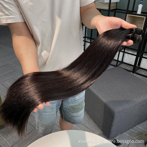 10 12 14 16 Inch Straight Indian Remy Virgin Human Hair Extensions
